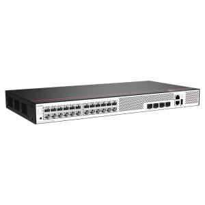 S5735-L24T4S-A1 24*10/100/1000BASE-T ports 4*GE SFP ports AC power IP Routing