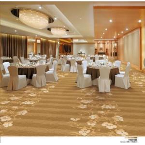 Surface Printed Nylon Carpet Tiles Pile Height 5-12mm Customized Service