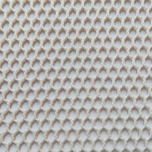 100 Percent Polyester Spacer Mesh Fabric Lightweight Polyester Mesh Fabric
