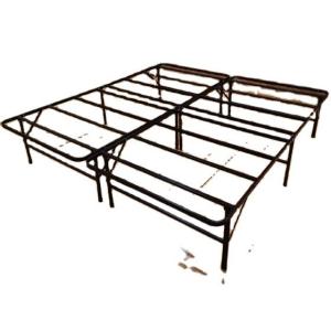 Mail Packing Heavy Duty Folding Metal Bed Frame for King Size Space Saving Easy