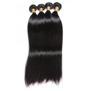 China High Grade Virgin Human Hair Bundles Extensions , Silky Smooth Straight Hair 12-30 Inch on sale