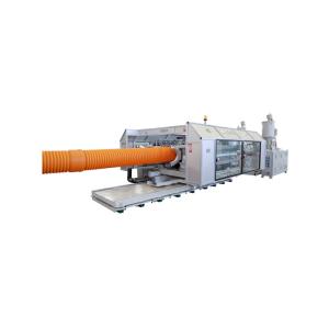 Cheap Double Wall Corrugated Pipe Machine automatic Drain Sewage Pipe Making Machine For ID100 - OD630mm for sale
