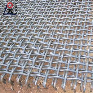 Cheap Galvanised Crimped Wire Mesh for Mining and Security Screens for sale