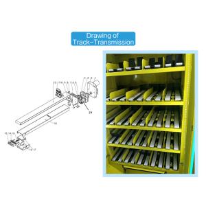 Intelligent Auto Vending Machine With Conveyor Belt Tracks And Touch Screen