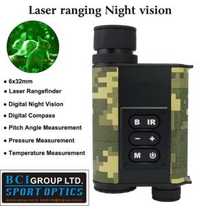 Cheap Night vision monoculars 6x32mm Laser Rangefinders 500m Speed Range Telescope &amp; Binoculars for sale