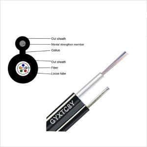China Outdoor Fiber Optical Wire Figure 8 Central Loose Tube Metallic Aerial GYXTC8Y on sale