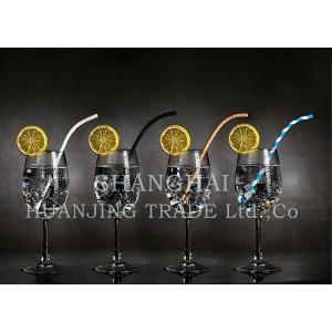 China Food Grade Kraft Paper Drinking Straws 7.87 Inches Long Eco Friendly FDA Approved on sale