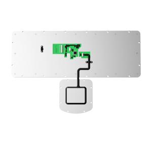 Compact Ruggedized Keyboard IP65 Sealed Touchpad With 2 Mouse Buttons Backlight