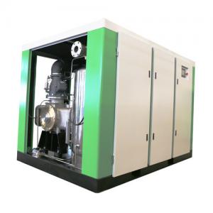 China 110KW Rotary High Pressure Oil Free Silent Air Compressor For Food Industry on sale