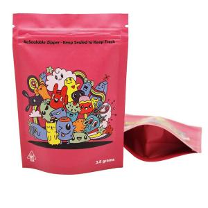 China 3.5 By 5 Resealable Aluminium Foil Stand Up Pouch 0.01-0.2mm Thickness on sale