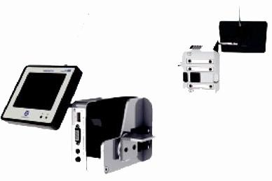 Thermal Inkjet Printer with screen NANO JET II 12.7mm stable High Resolution 300 X 1500dpi Tij 2.5 304m/min