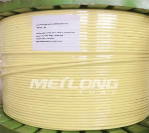 Cheap SS316L Black Encapsulated Control Line Round Rectangular Hydraulic Control Line SS316L for sale