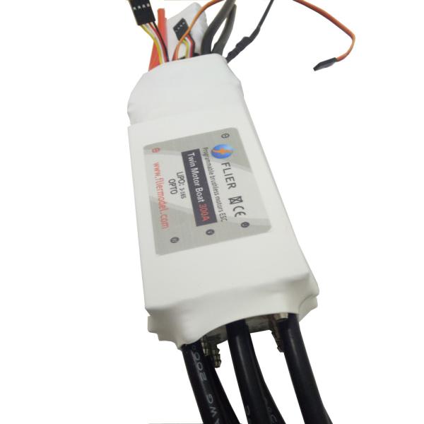 Quality RC marine and surfboard water-cooled brushless twin motor 16s 300A boat esc for underwater propulsor wholesale