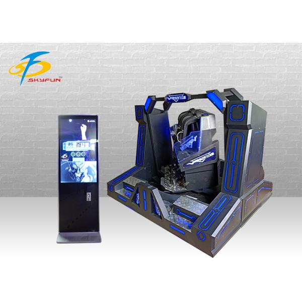Quality Unique 9d Virtual Reality Simulator , 100% Earn Money Blue Super Pendulum VR Machine wholesale
