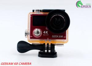 Cheap 14MP Waterproof Action Camera Panasonic CMOS With Aluminium Alloy Front Cover HDMI Wifi for sale