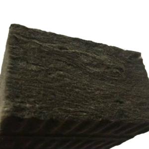 Manufacturer's 2-Hour Fire Resistance Black Rock Wool Board Square Glass Fiber