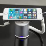 COMER Security display shelf for handsets stands with alarm sensor cable and