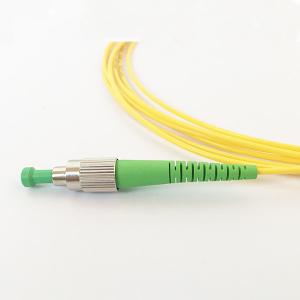 OFNP Fiber Optic Patch Leads FC / APC To SC / APC 2.0mm Single Fiber Low