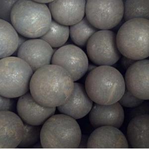 China 65Mn Cement Mill Grinding Ball 10mm With Hammer Forging on sale