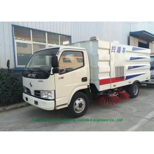 China DFAC Truck Mounted Vacuum Street Sweeper With Cleaning Brushes 4000L Refuse on sale