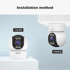 Hot selling Wifi PTZ Camera 360 Degree Panoramic 4MP 5X Wireless Infrared Smart