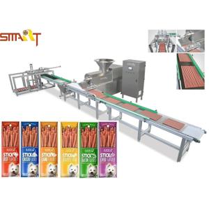 Protein Packed Meat Snack Processing Pet Making Machine For Dog Stick Food