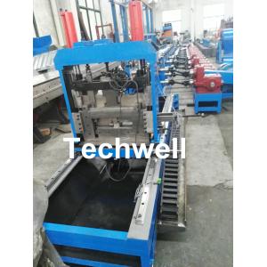 Quick Interchangeable C / Z Purlin Cold Roll Forming Machine with PLC Control