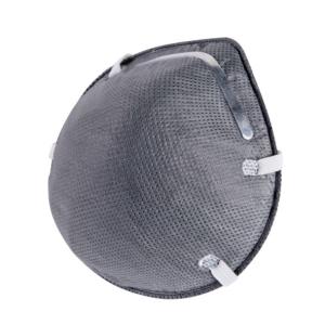 Disposable FFP2 Mask Industrial Use , Grey Particulate Respirator Mask