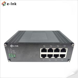 Industrial Ethernet Switch Unmanaged 12～48VDC IP40 8-port 10/100/1000BASE-T