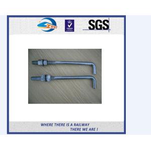 China TS16949 Approved Truck Bolt And Nut / Railway Fastener T Bolts With Gray Phosphating on sale