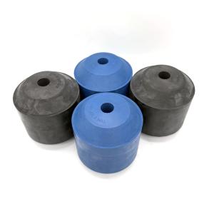 40 To 60 Shore A 3/8'' To 5/8'' H Type Oil Saver Rubber Black And Blue Color