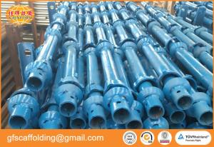 Cheap Q235 painted cup lock scaffolding standard vertical with 3000mm for Middle east cup lock system project for sale