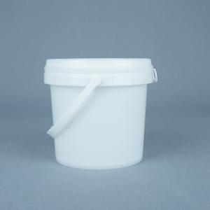 Customizable Transparent Plastic Bucket Smooth Surface IML/Thermal Transfer