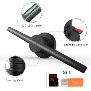 Bluetooth WiFi Hologram Image Projector 30000 Hours Lifetime