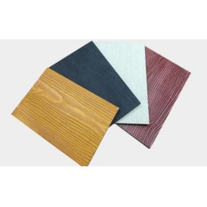 New Type Interior 100% Non-Asbestos Wood Grain Decorative Textured Fiber Cement