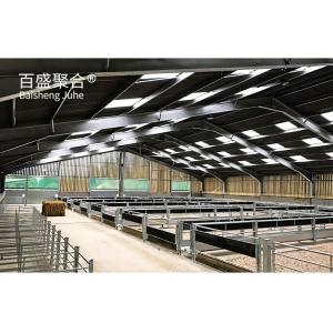Prefab Steel Structure Sheep Shed Farm Building Design made of Q235 Low Carbon