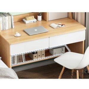 Study Bookshelf Combination Home Office Desk with Multifunctional Table and