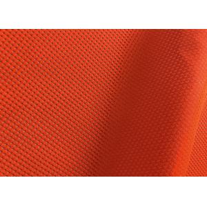 EN20471 100% Polyester Mesh Knitted Fluorescent Material Fabric Fire Retardant