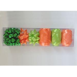 Solid PP and PET gift wrapping ribbon bows and Ribbon egg for Gift Packing
