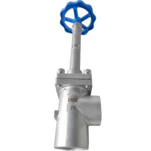 DJ61F-50P Cryogenic Globe Valve with PTFE Seal for -196°C to +80°C Applications