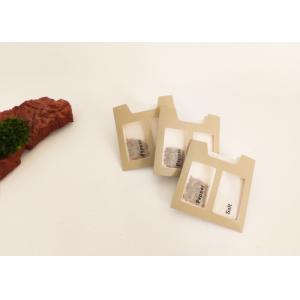 Salt And Pepper Twin Pack Paper Bag Wholesale Customized Bulk Condiment Packets