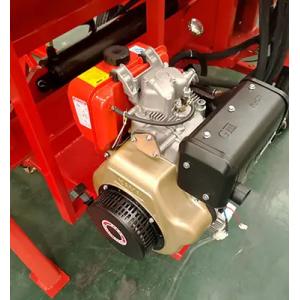 hydraulic firewood processor machine with big circular saw log cutter and log