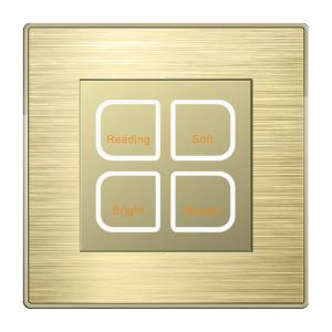 A6 PC/V7 Aluminium Modbus Light Switch 12 Voltage for Smart Hotel