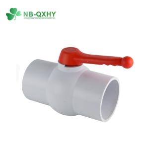 Structure Flexible Ball Valve 1/2"-2" Inch ASTM Standard Schedule 40 PVC for