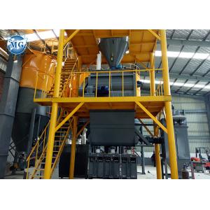 Cylinder Stainless Steel Dry Mortar Machines 45kw Power 10-15t/H Capacity