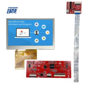 Resistive Touch Screen 4.3'' Smart LCD Module 480x320 With UART Interface