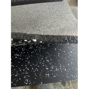 Premium 15~50 mm Recycled Tyre Rubber Flooring Mats with Colorful Fleck for Gym