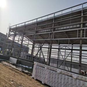 Customized Steel Structure Shop With Bolt Connection And Welded H Beam
