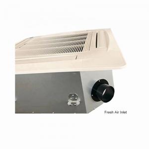 Cheap Ceiling Cassette Type Chilled Water Fan Coil Unit FCU 220V For Air Conditioner for sale