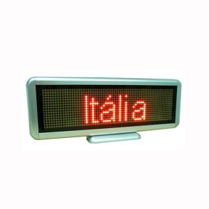 Red LED Message Scrolling Sign/Programmable/Advertising/Edit by PC/Reachargeable